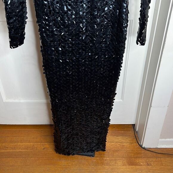 Hana - Night Luxurious Touch Textured Maxi Dress - Picture 3 of 7